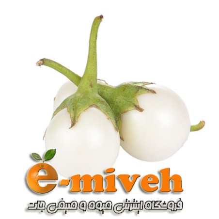 بادمجان دلمه سفید