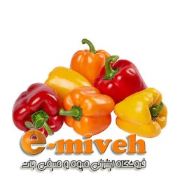 فلفل دلمه رنگی