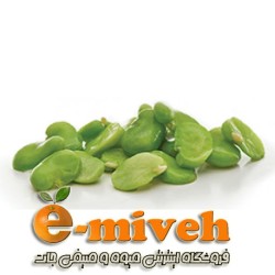 باقالی سبز و پاک شده