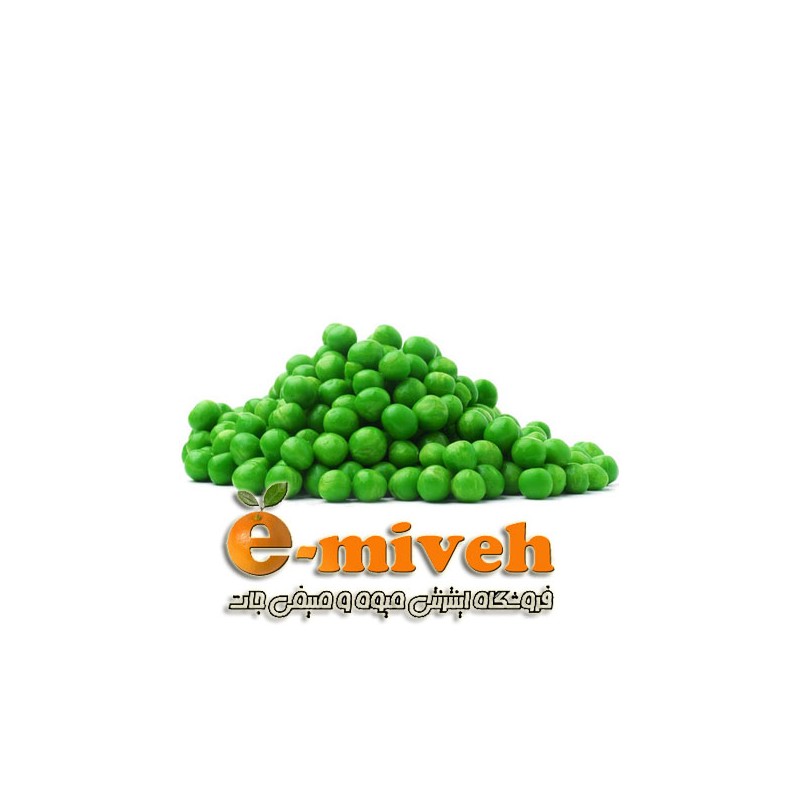 نخود فرنگی تازه و پاک شده