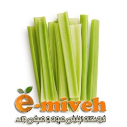 بسته کرفس خرد شده برای آبگیری